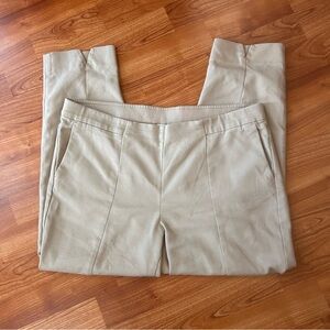 3/$20 J.Jill beige capris pants size 14P